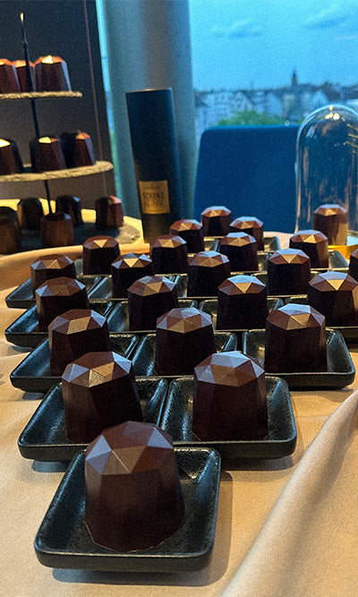 Schokoküsse auf dem Buffet