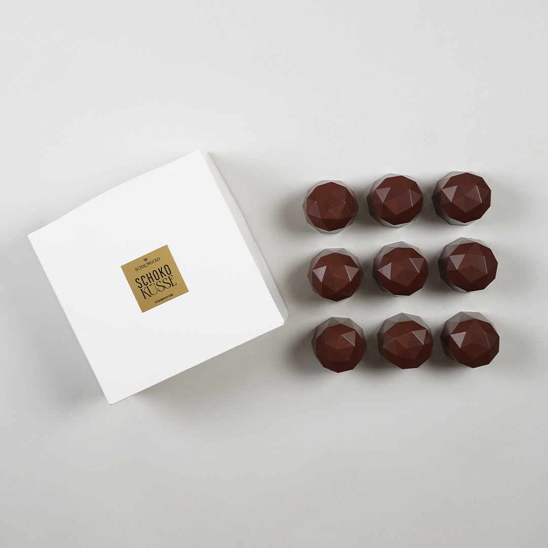 Dunkle Gourmet-Schokoküsse (60%)