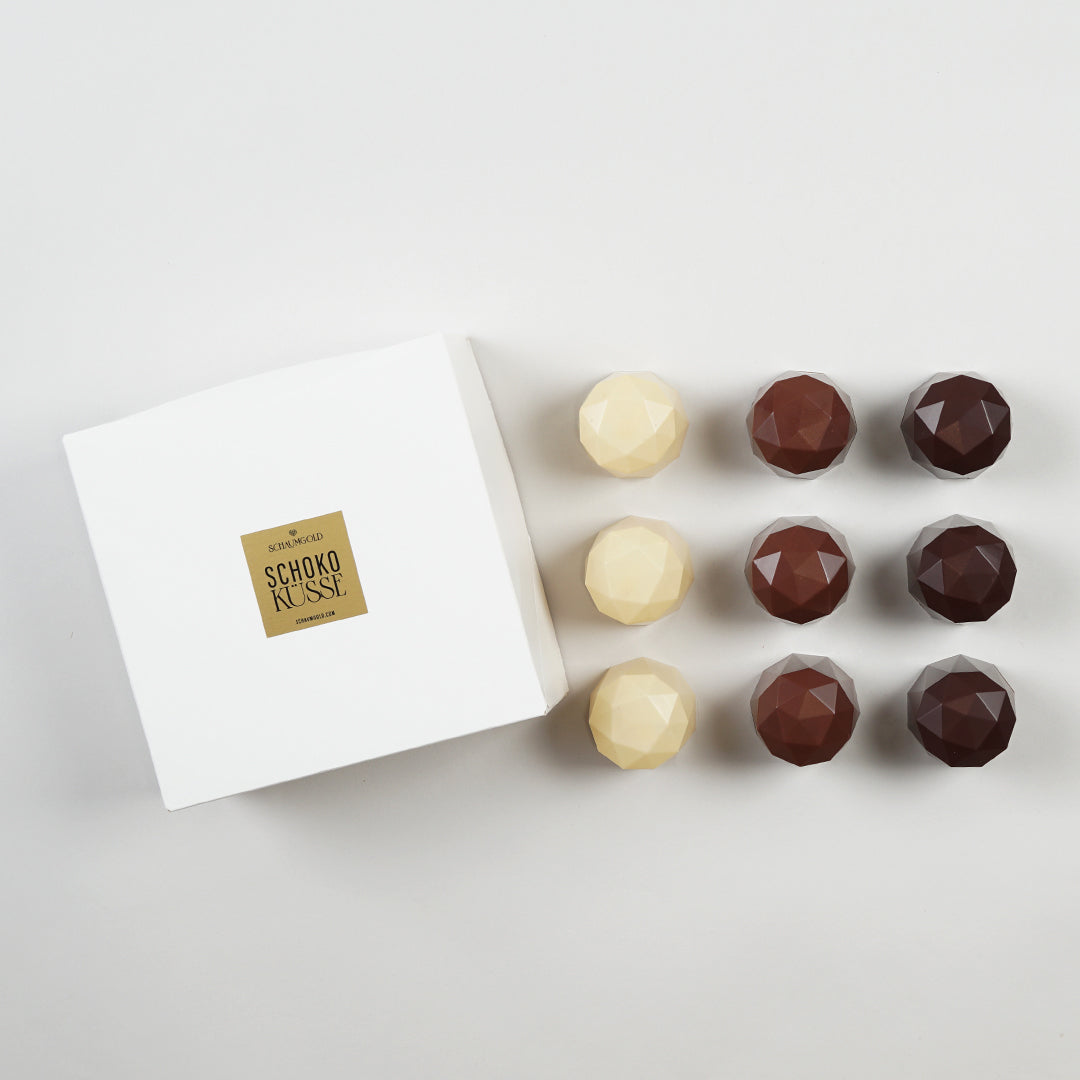 Gemischte Gourmet-Schokoküsse